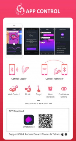 Вибратор в трусики с вагинальным стимулятором Umi (управление со смартфона)